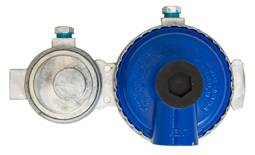 MEGR-298L – AP PRODUCTS Propane Regulator, 1/4 Inch FNPT Inlet x 3/8 Inch FNPT Outlet With 90 Degree Vent Two Stage 1...